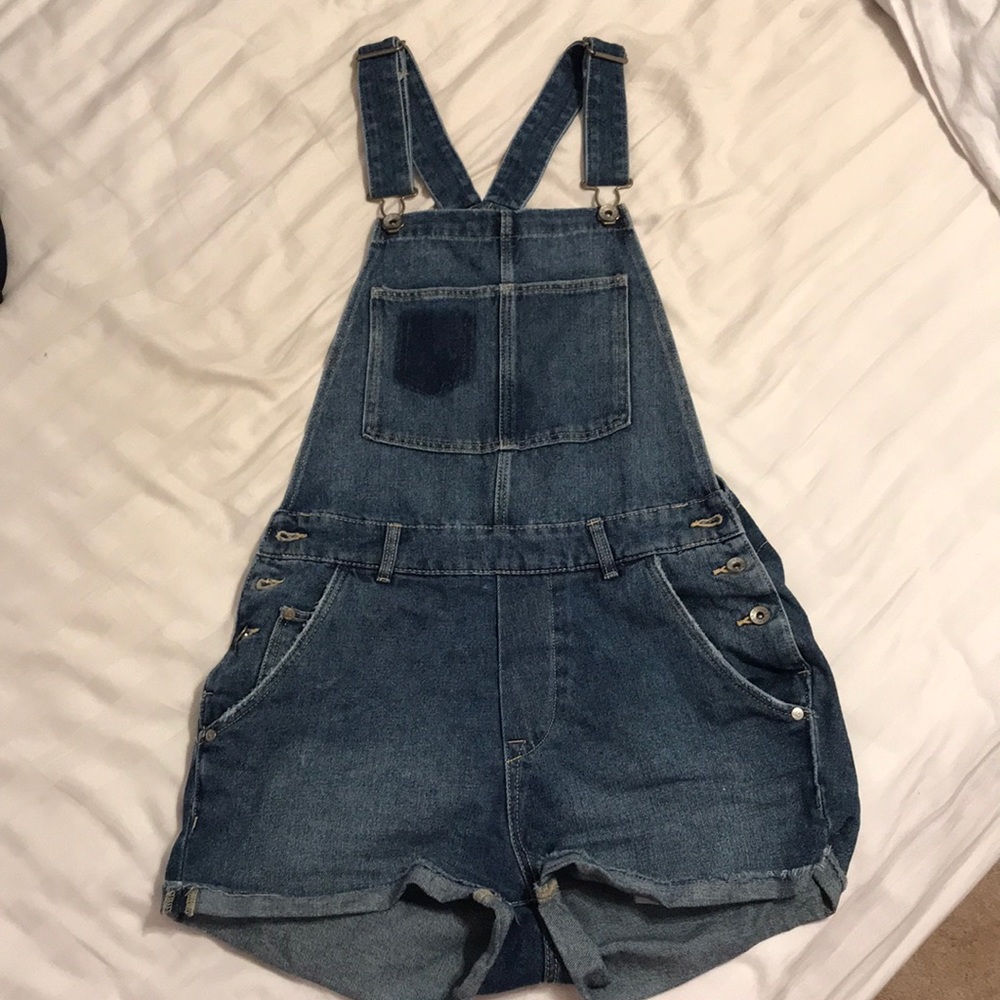 Jean Overalls Shorts